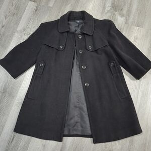GAP Women's Black Trench Coat